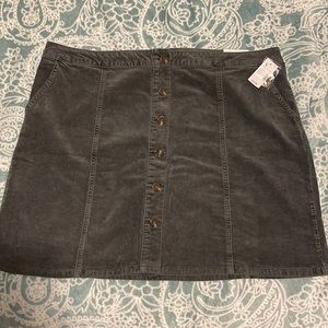 Maurices Button down skirt